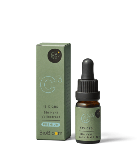 BioBloom Olejek CBD 13% Premium Edition – 1300 mg CBD/CBDA w 10 ml i full spectrum